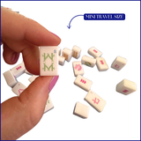 Art Embossed Art Travel Mahjong Set