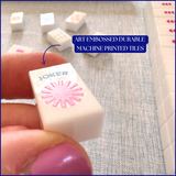 Art Embossed Art Travel Mahjong Set