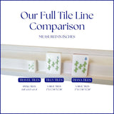 Tilly Tiles -  Embossed Art Mahjong Tile Set - Modern + Bright Collection