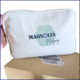 Mahjong Cotton Zippered Travel Tile Bag